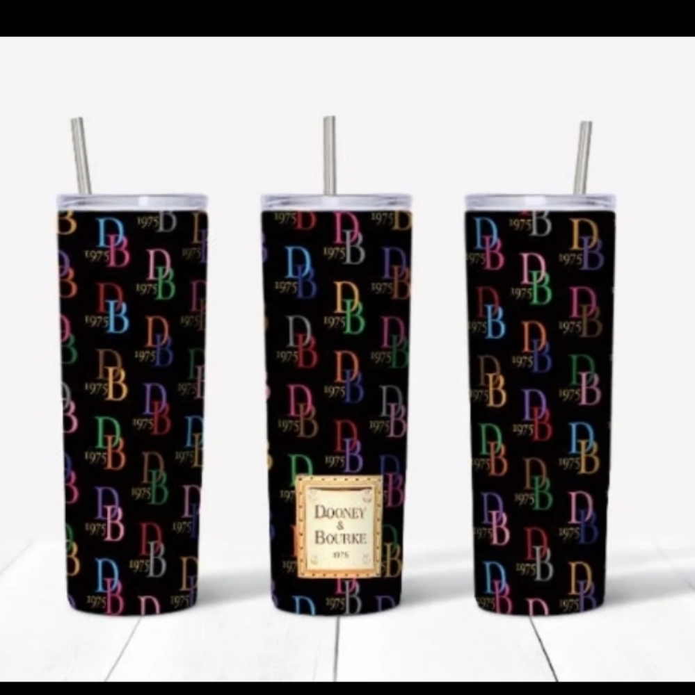 Dooney and Bourke inspired 20oz tumbler